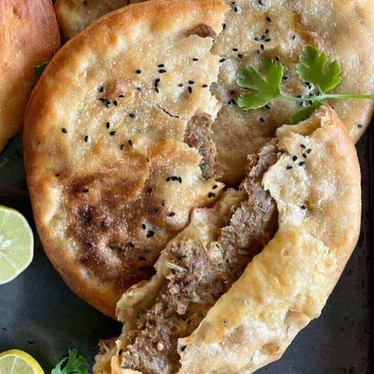 Delicious Keema Naan Awaits