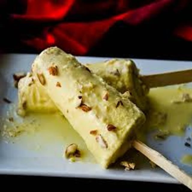 Pistachio Kulfi.