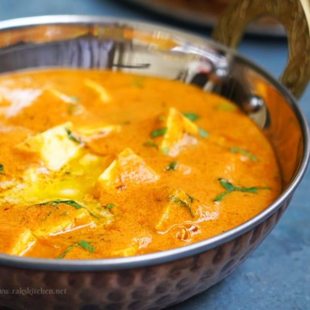 Paneer Butter Masala (Comes With Rice).