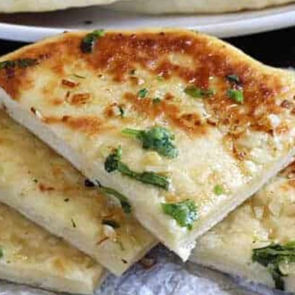 Savor our fresh naan