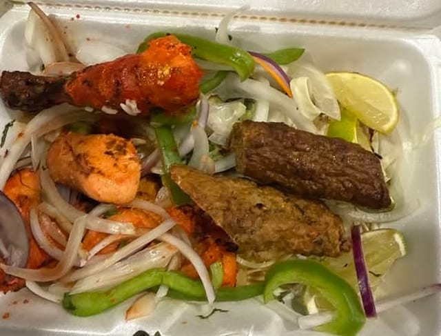 Bombay Bites Mixed Grill.